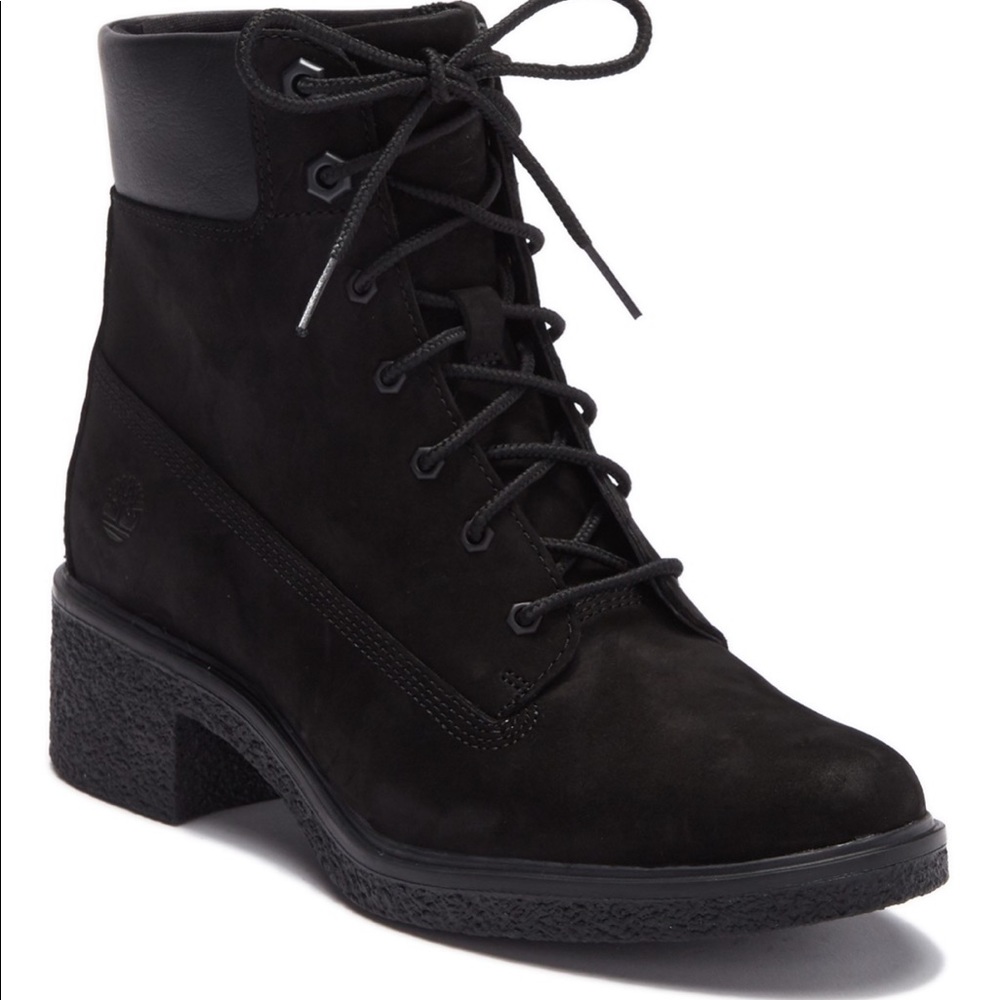 Timberland Black Brinda Lace Up Boots